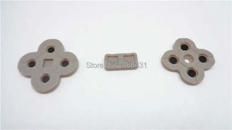 Оптовая продажа 2 комплекта проводящая кнопка резиновая силиконовая накладка dpad