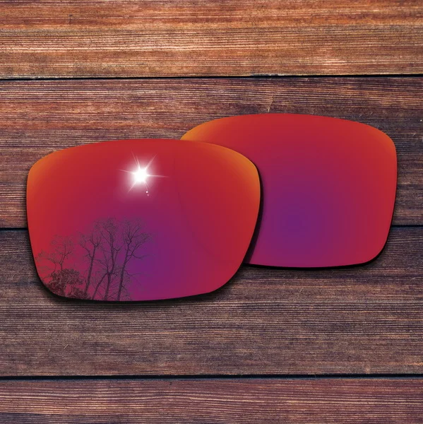 Purple Red Mirror OOWLIT поляризованные Сменные линзы для солнцезащитных очков-оправа для солнцезащитных очков оправа - Цвет линз: Purple Red Mirror