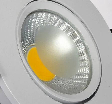 Бесплатная доставка супер яркий Dimmmable COB светодиодный потолочный светильник 7