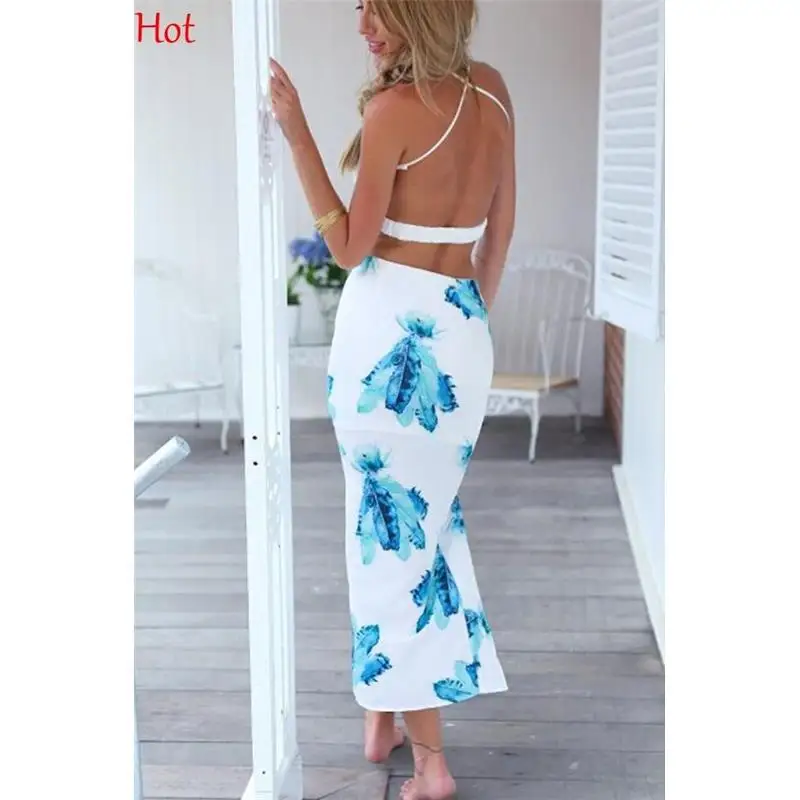 2017 юбка с принтом в виде листьев повседневные юбки карандаш высокой талией