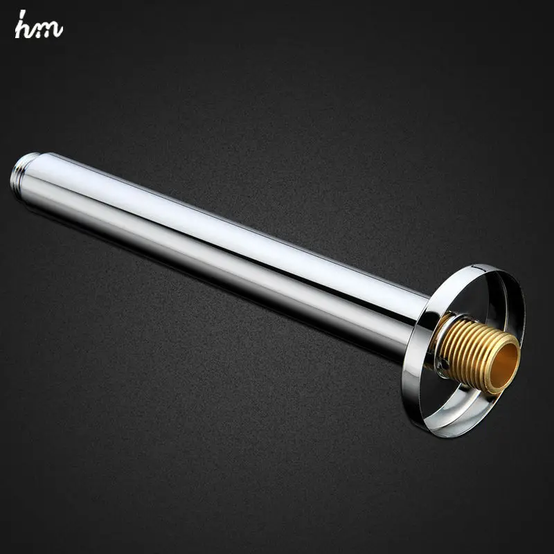 hm Круглый верхний потолочный настенный кронштейн для душа из латуни|brass shower arm|brass