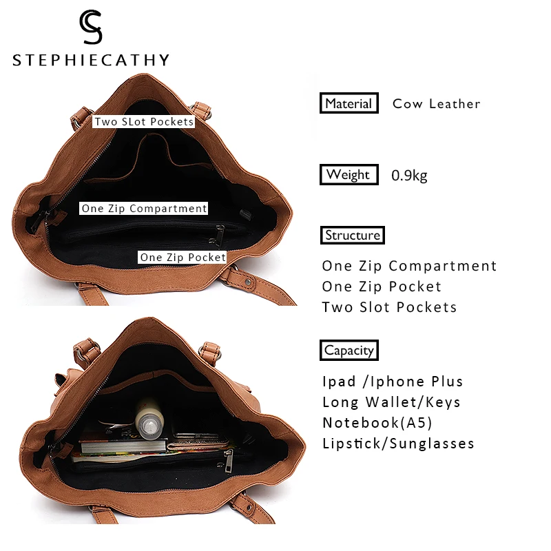 SC коровья кожа Большая вместительная сумка тоут женские роскошные кожаные сумки