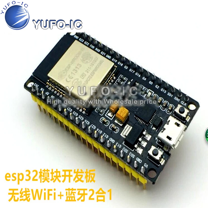 ESP32 модуль макетной платы беспроводной WiFi Bluetooth совместимый двухъядерный