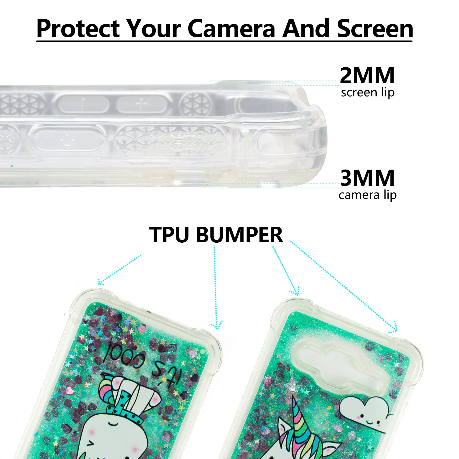 Glitter Cover for Samsung Galaxy J3 2016 J36 SM-J320 SM-J320FN SM-J320F/DS SM-J320H/DS Dynamic Liquid Quicksand Case | Мобильные