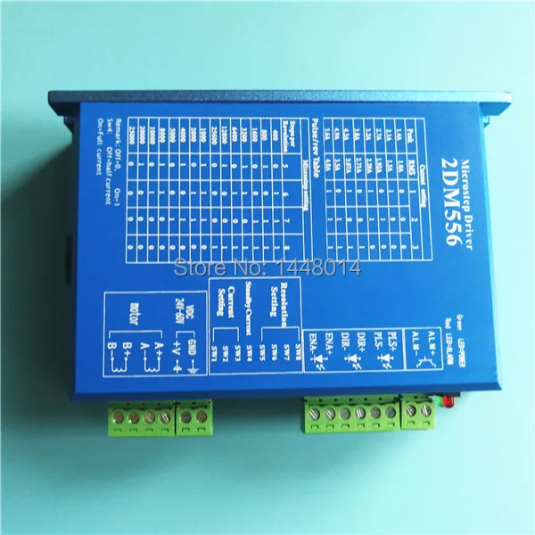 Виниловый фрезерный драйвер двигателя 2DM556/шаговый сервопривод 1 шт. на продажу |