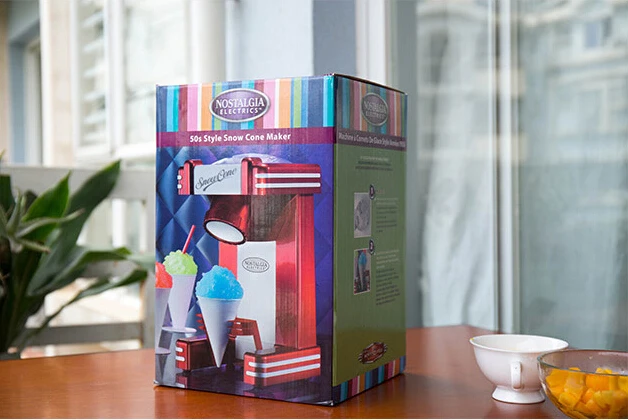 Мини ностальгия блок бритвенный станок дробилки льда смузи машина Кук