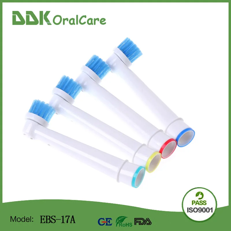 12PCS=3PACKS Sensitive Clean electric toothbrush brush heads EBS-17A Oral care For B EBS17-4 | Бытовая техника