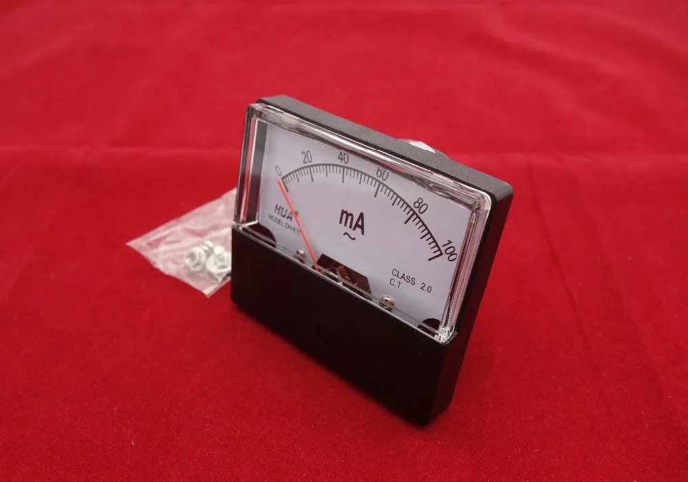 1 шт. аналоговый амперметр переменного тока 670 мА | Инструменты