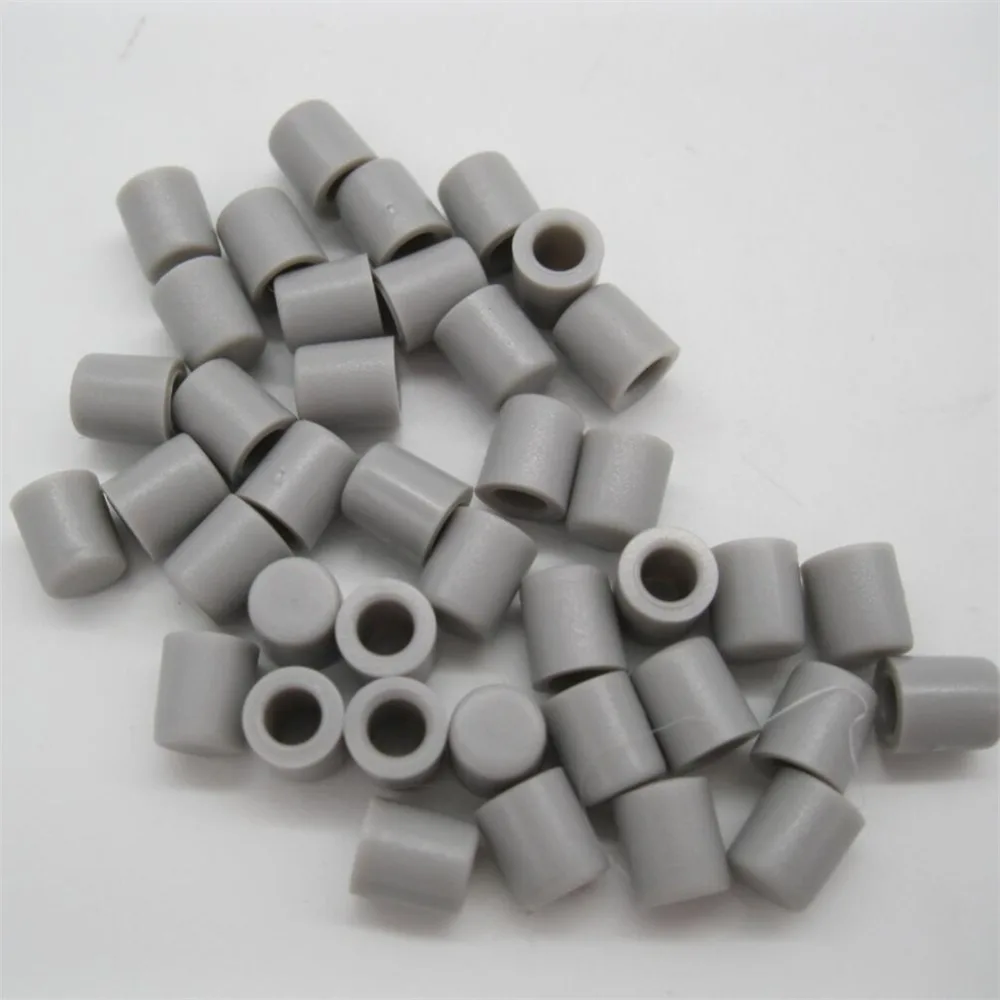 100 шт./лот серый тактовый переключатель Пластиковая крышка для 6*6 мм тактильный