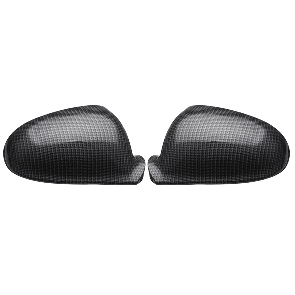 Для игры в гольф, MK5 Rabbit GTI R32 Стандартный для VW Jetta 2006 2007 2008 2009 1K0857537 1 пара углеродного волокна сторона боковое зеркало Чехлы Кепки