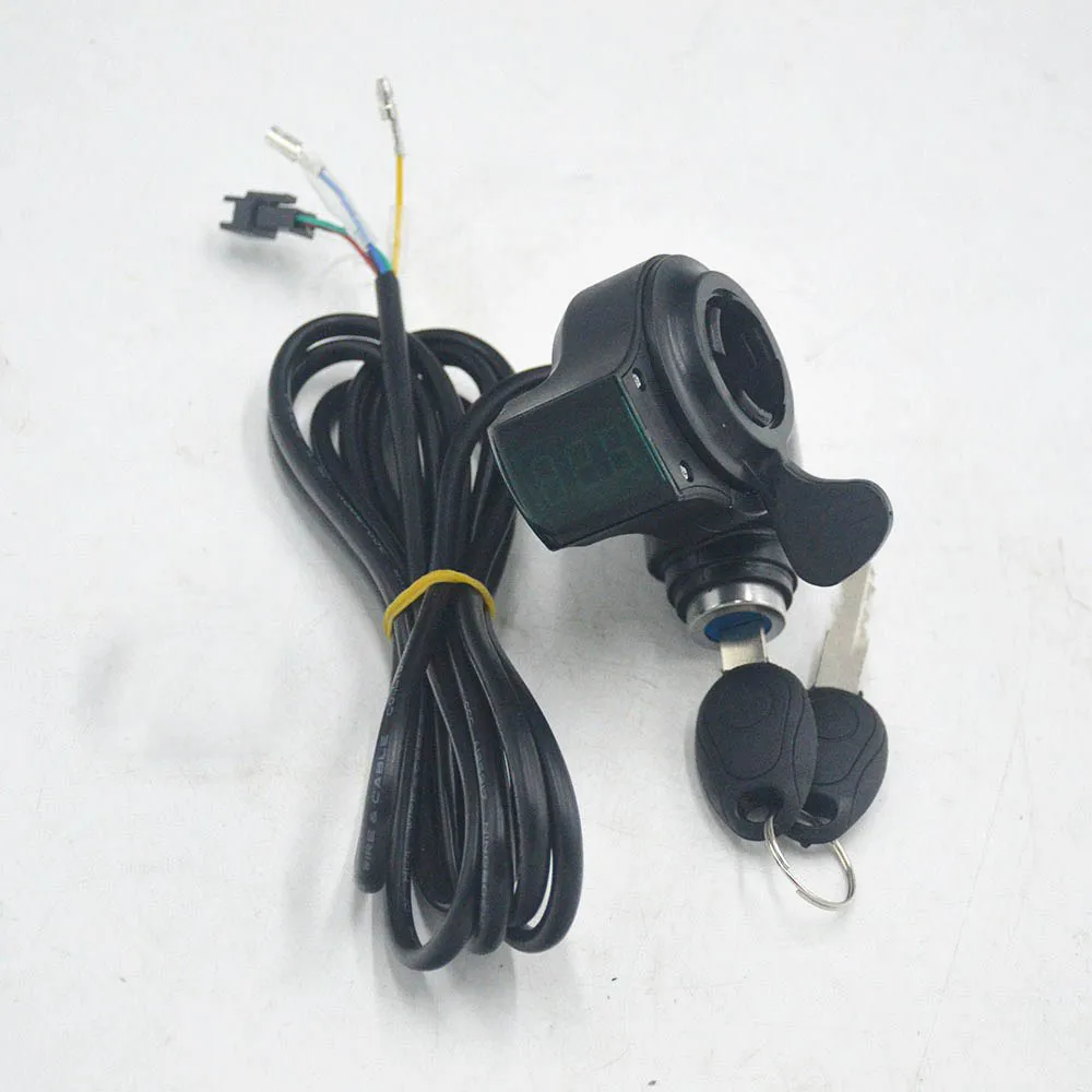 12 V 72 палец большой дроссельной заслонки с ЖК дисплей переключатель ручки для