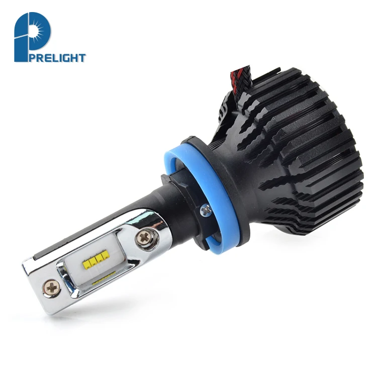 PRELIGHT T8-H11 60 Вт 8000lm 6500K ZES чипы супер светодиодный лампы для фар авто светодиодные