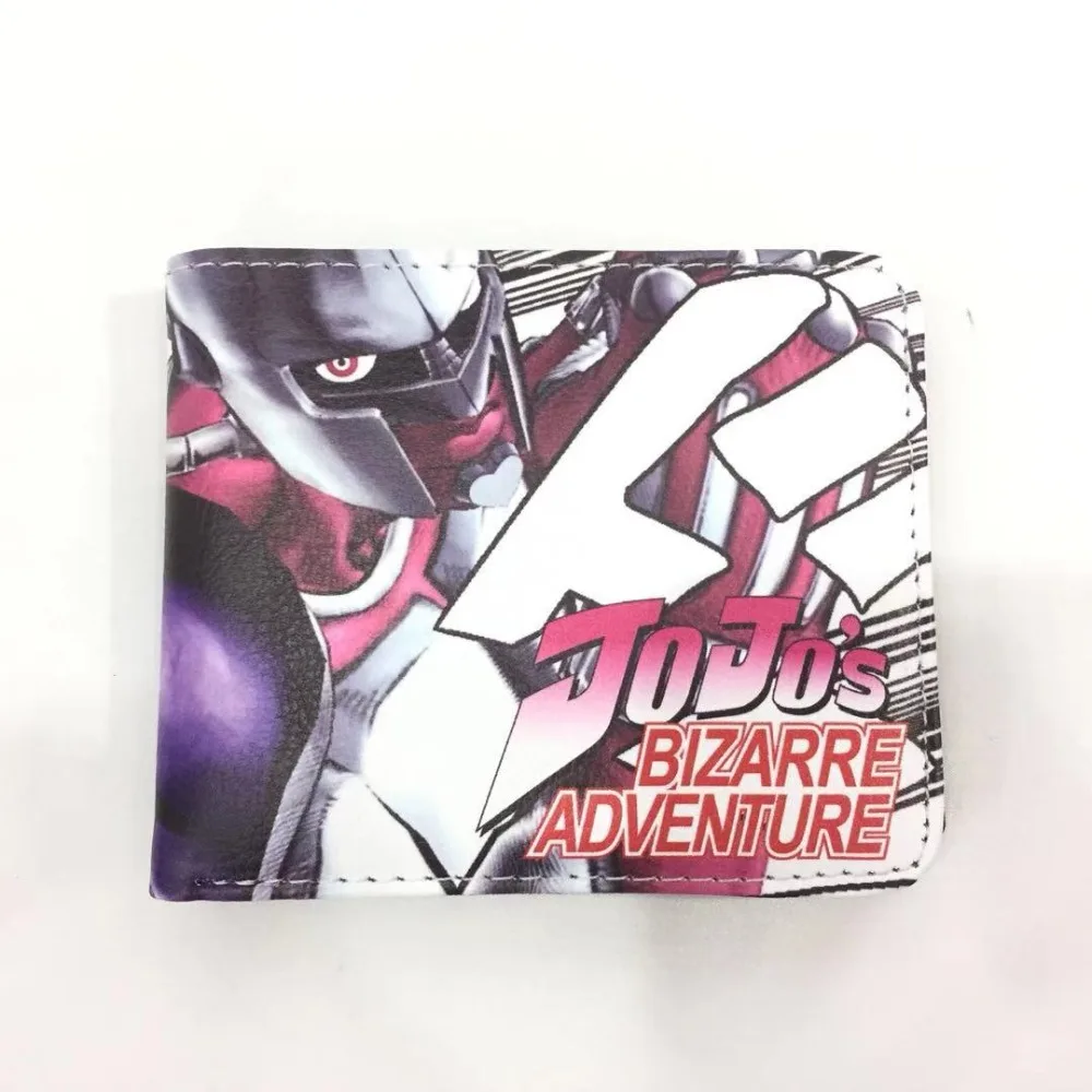 Новинка JoJo Необычные кошельки для приключений кожаный кошелек carteira Hot Movie Anime