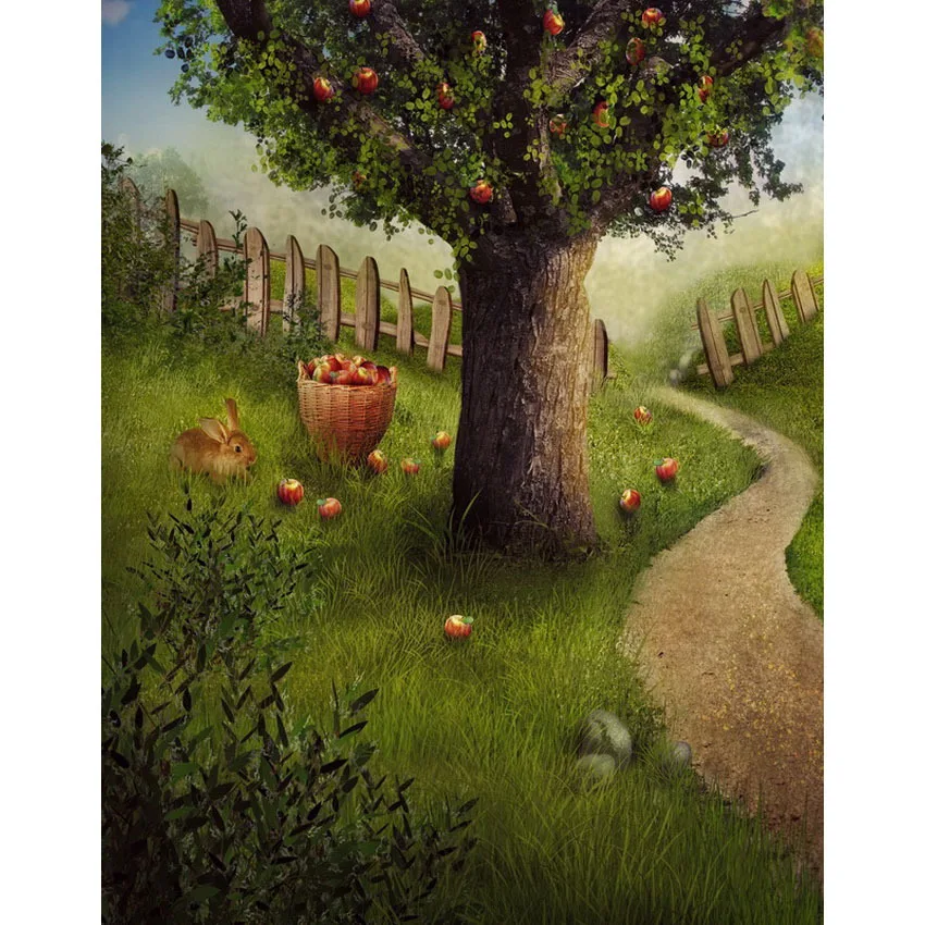 

LIFE MAGIC BOX Photography Backdrops Big Tree Baby Shower Wall Background S-2178