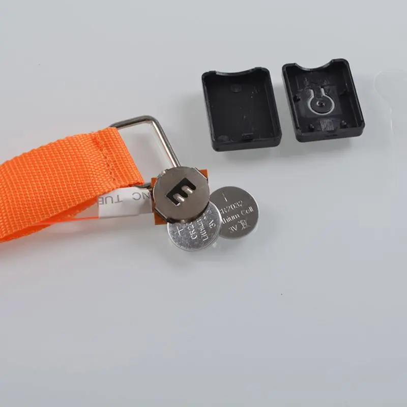 1 шт. велосипедный односторонний браслет с мигающим светодиодным светом для