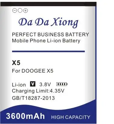 Аккумулятор DOOGEE X5 3700 мА · ч для телефона S PRO - купить по выгодной цене |