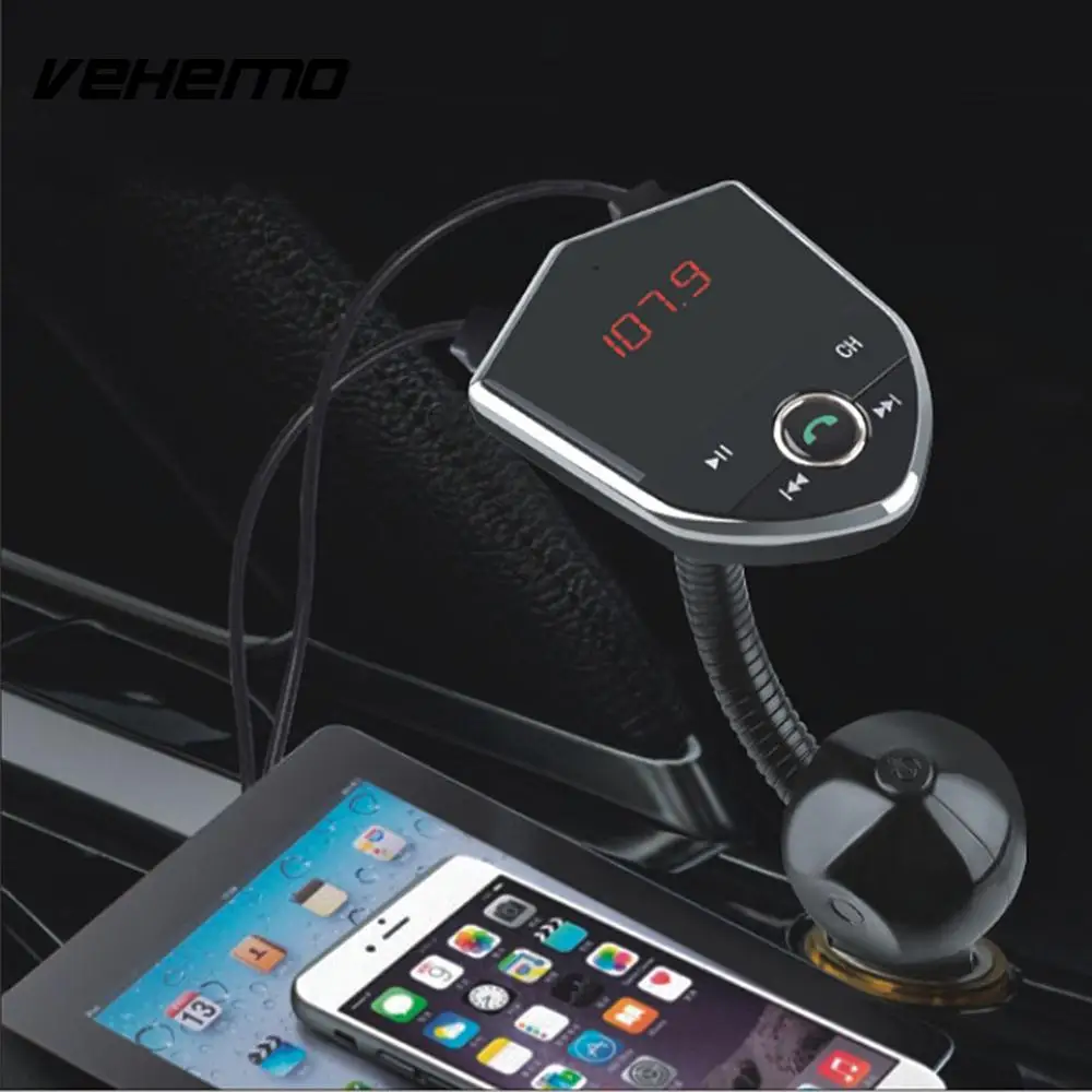 Bluetooth приемник автомобильный fm передатчик Обнаружение напряжения портативный
