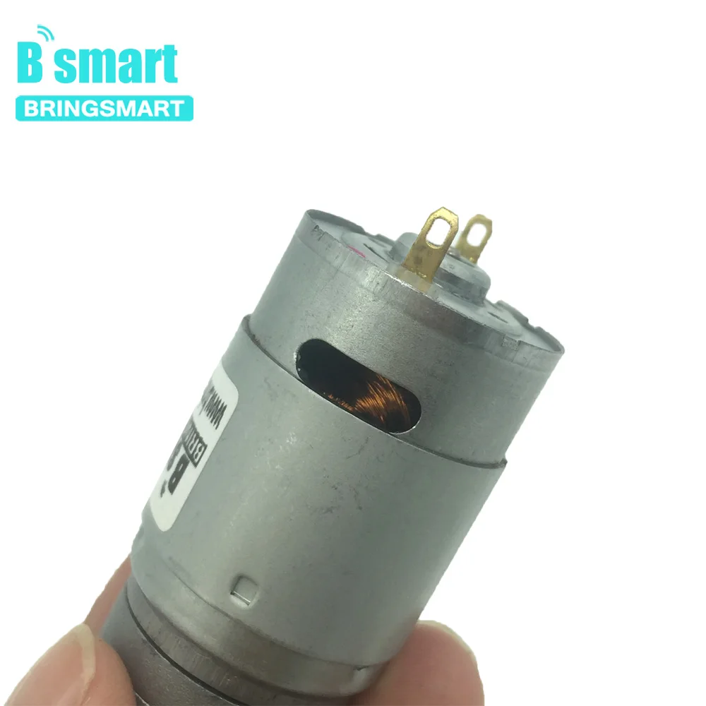 Электродвигатель постоянного тока Bringsmart 24 В круглый вал микро-редуктор