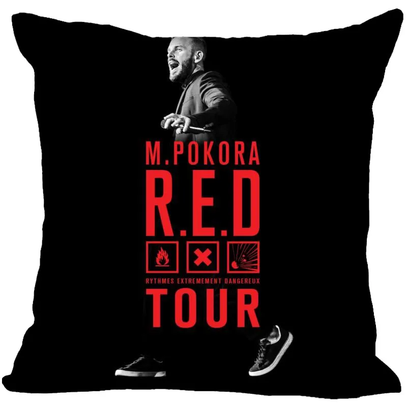 Matt Pokora наволочки для дома декоративные подушки крышка невидимый молнии подушки детские чехол Чехлы для декоративных подушек 40X40,45 X см 45 см - Цвет: 9