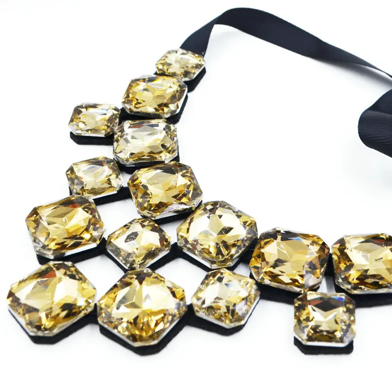 Новинка 2018 яркое женское ожерелье чокер с лентой ожерелье|jewelry for women|crystal