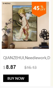 QIANZEHUI, Рукоделие, сделай сам, Весенняя королева, наборы для вышивания крестиком, наборы для вышивания крестиком, настенная домашняя Декорация