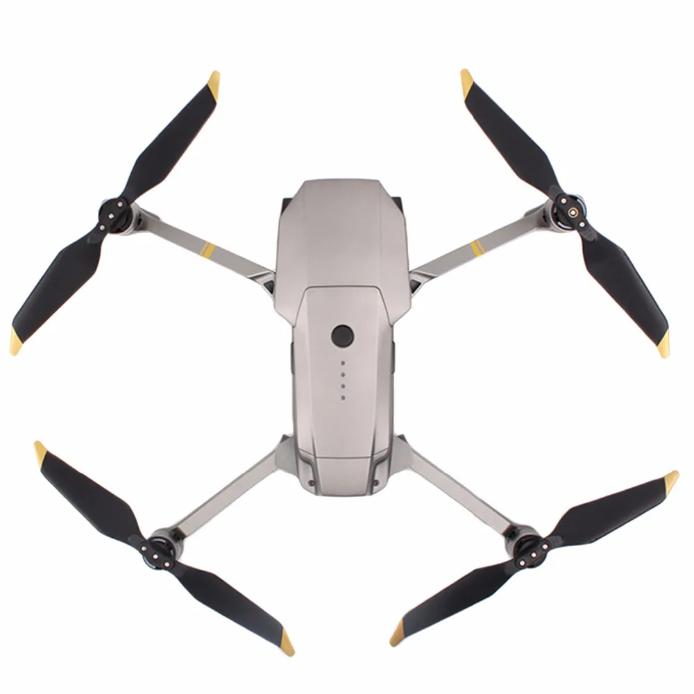 2Pairs 4PC DJI Mavic Platinum 8331 Low Noise Quick-Release Propellers (Golden/Silver ) for Accessories | Электроника