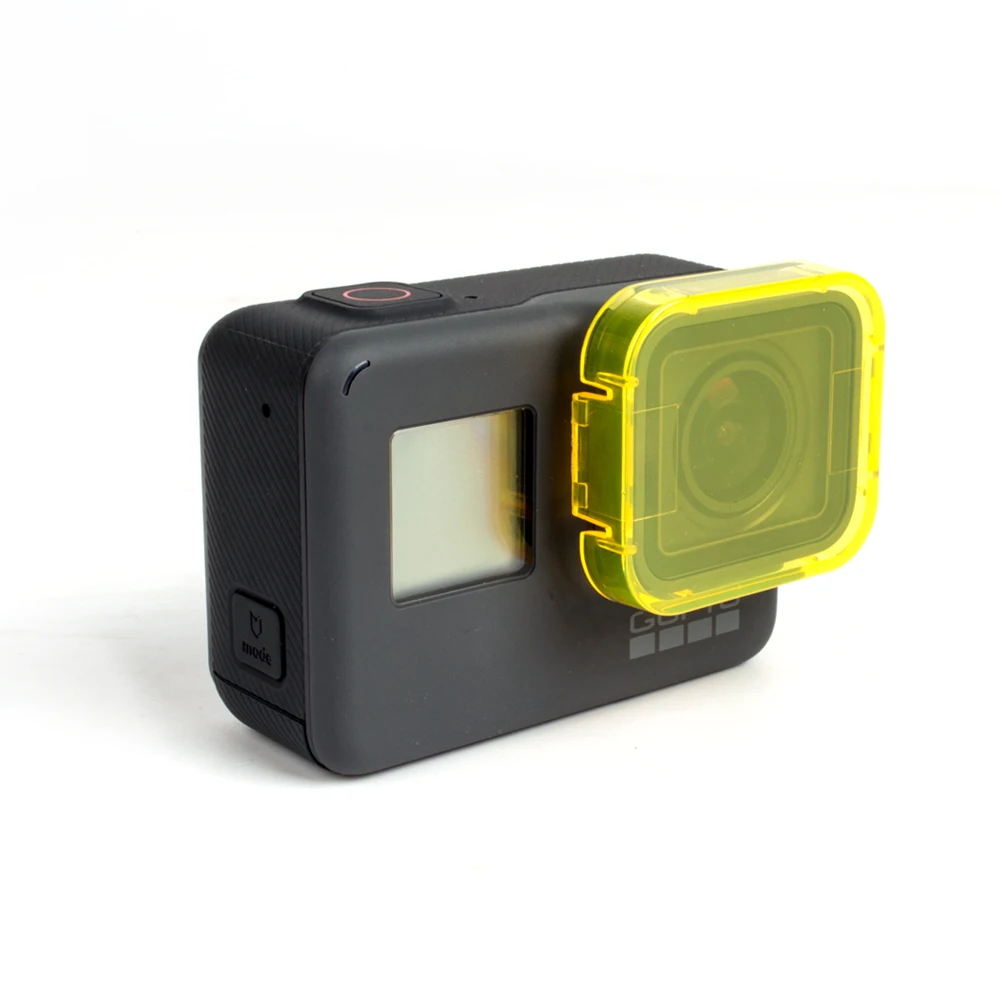 6 видов цветов для подводного плавания фильтр крышка объектива Крышка GoPro Hero 7 5