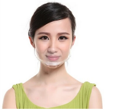 Прозрачная силиконовая Реалистичная маска для приготовления пищи ресторана