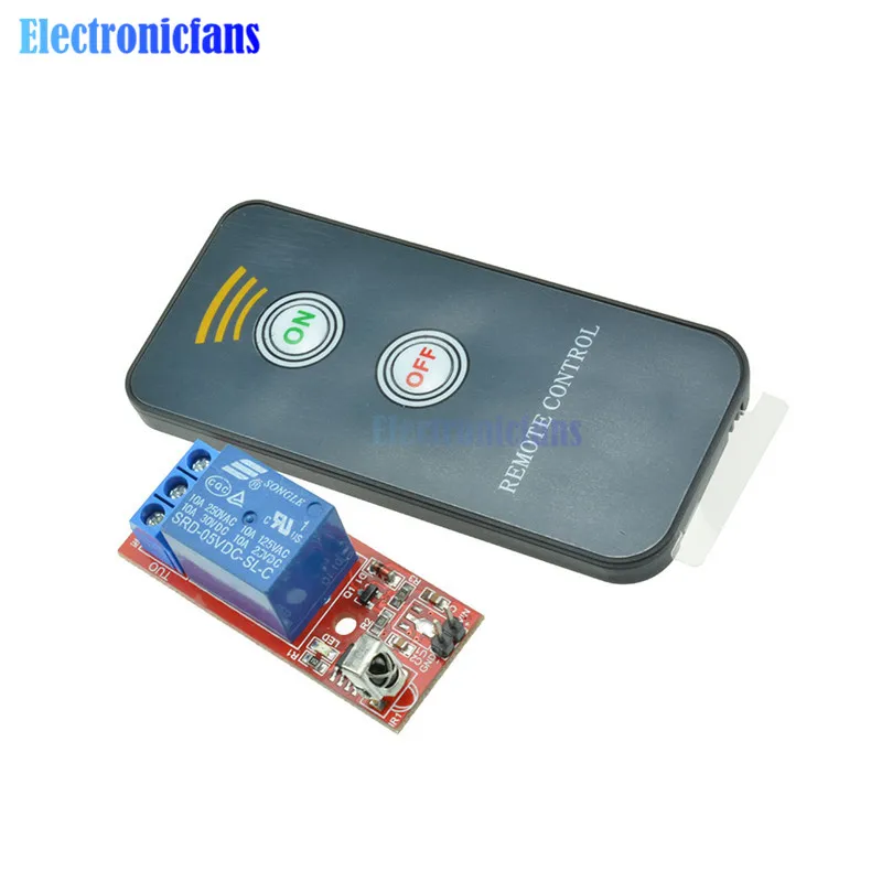 1 канальный инфракрасный переключатель релейный модуль управления 5 в активный