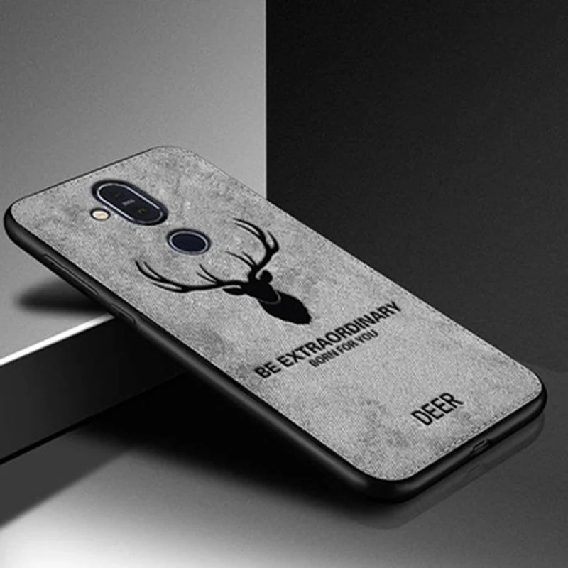 Роскошный чехол из закаленного стекла для Nokia 7 1 мягкая силиконовая рамка жесткая