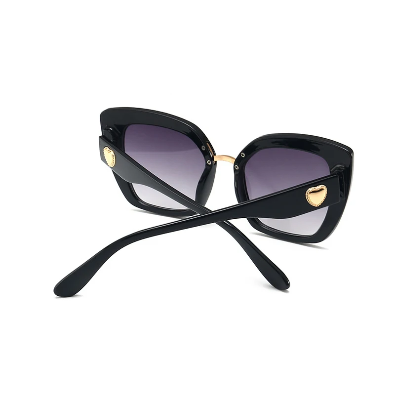 WOWSUN 2019 New Personality Square Sunglasses Brand Designer Love Cat Eye UV400 A157 | Аксессуары для одежды
