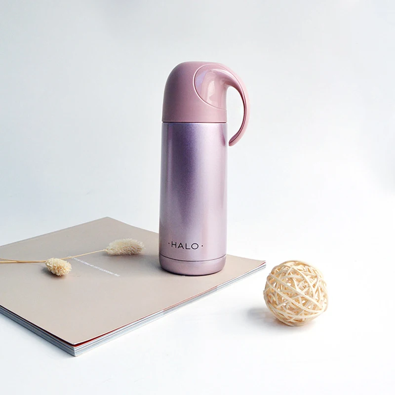 Портативный термос из нержавеющей стали 350 мл с ручкой|thermos bottle|steel vacuum flaskvacuum flask |
