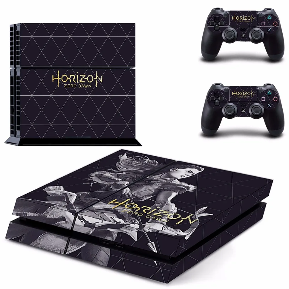 Horizon: Zero Dawn PS4 полная наклейка кожи лицевые панели для sony playstation 4 консоли и контроллера