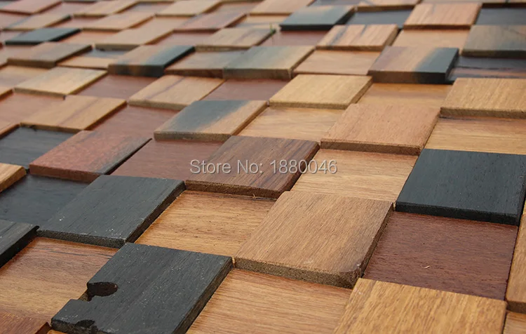 Высококачественная деревянная мозаичная плитка инновационный строительный