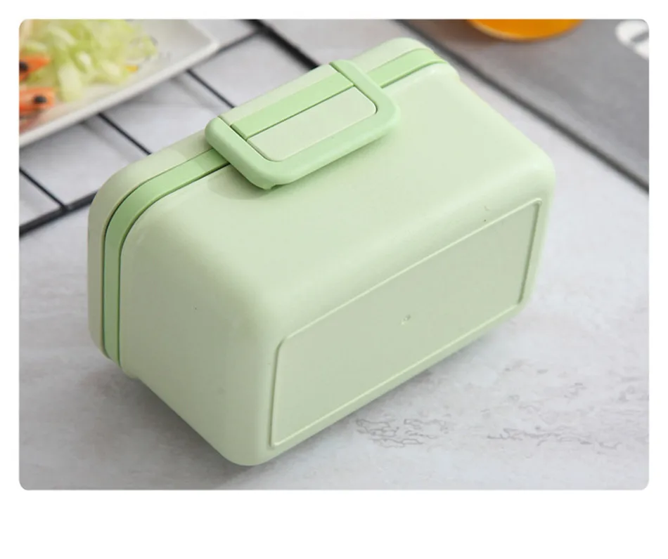 ONEUP Bento Box из бамбукового волокна, коробка для обеда из микрофибры, экологичный контейнер для хранения еды без бисфенола для пикника, школы, офиса
