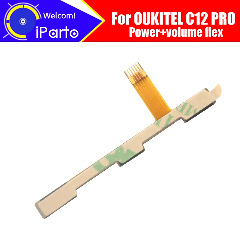 Фото OUKITEL C12 PRO FPC Flex Cable 100% Original Power+Volume Button Wire repair accessories for Мобильные телефоны и OUKITEL C12 PRO FPC Flex Cable 100% Original Power+Volume Button Wire repair accessories for Мобильные телефоны и