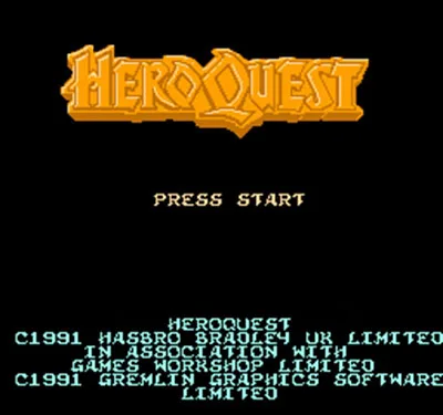 Игровая карта Hero Quest (прототип) 60 контактов 8 бит|Картриджи| |