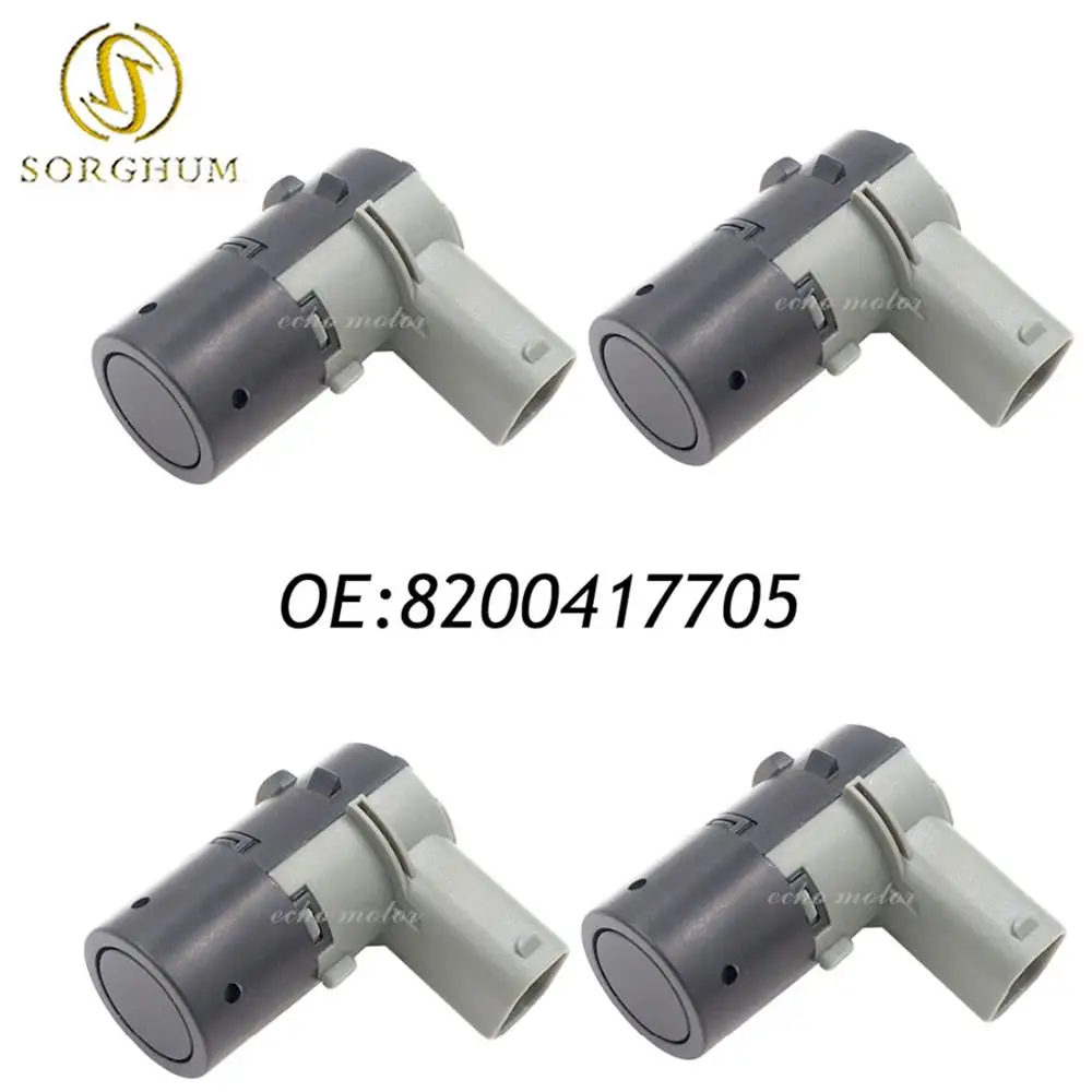 4 шт. Датчик парковки PDC 8200417705 9653849080 для Renault Clio Espace Scenic Laguna Megane Saab 9 5 Mini Cooper 550 R52