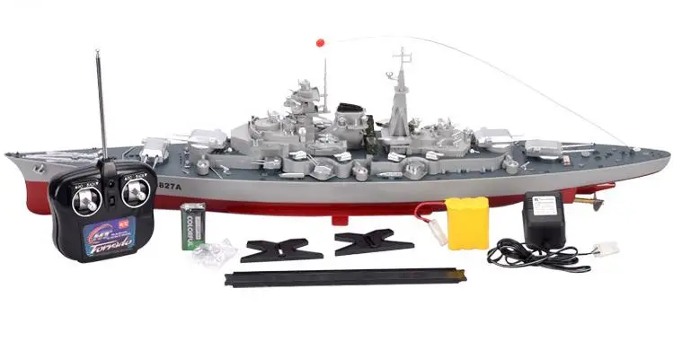 Дистанционный пульт rc км Бисмарк классовый модель броненосца корабля игрушки