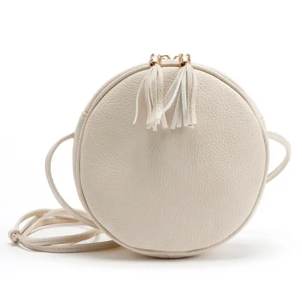 Maison Fabre bag female new Fashion Women Girl Round Leather Handbag Shoulder Messenger Bag July5