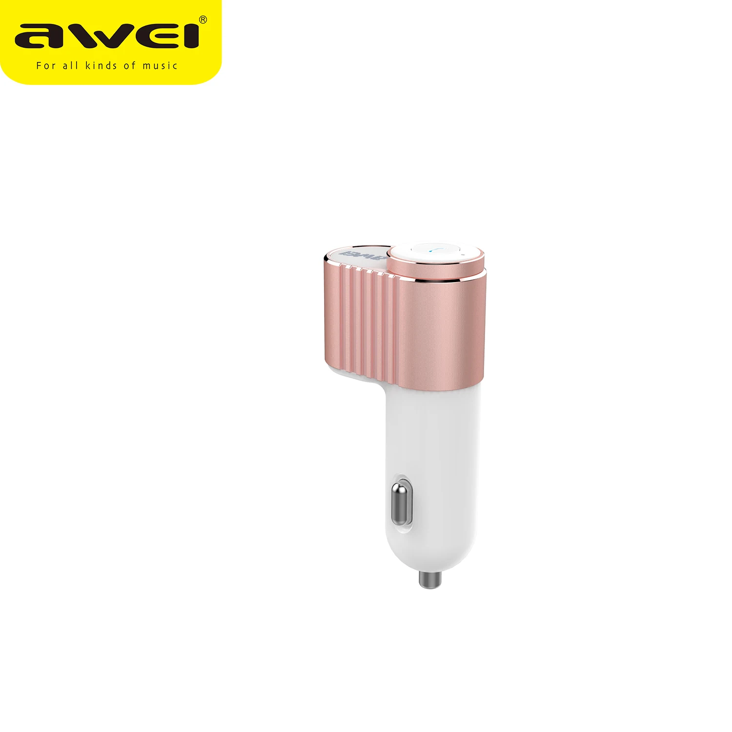 Четкость AWEI 871BL Bluetooth V4.1 наушники с микрофоном Беспроводной Бизнес гарнитура Dual USB