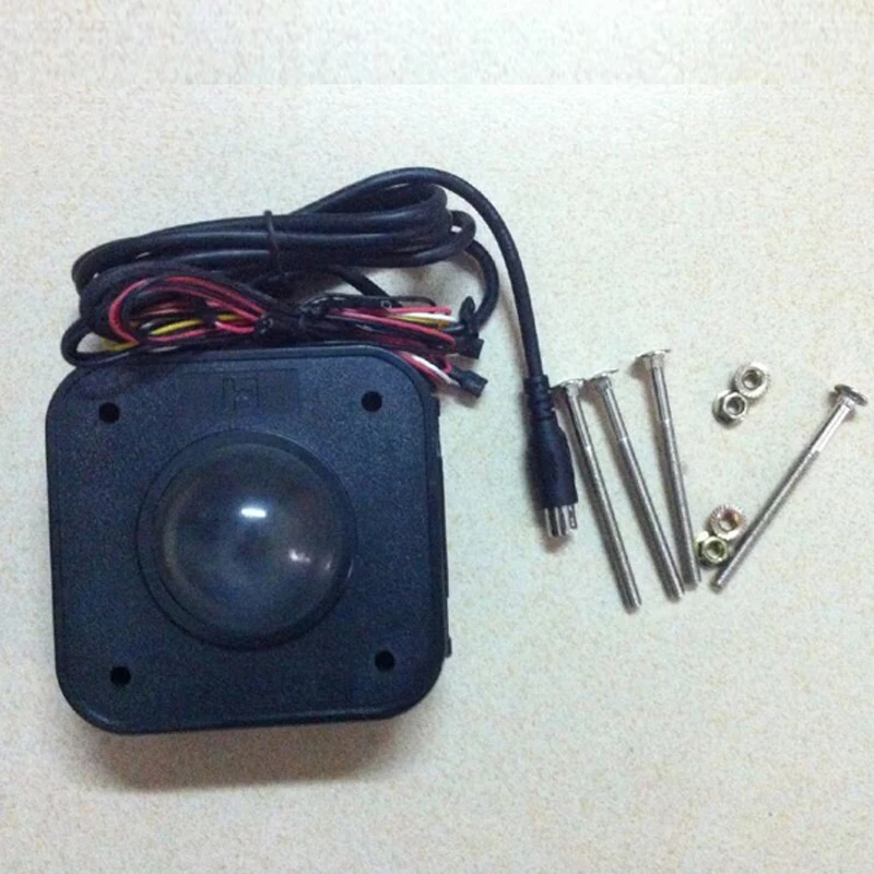 Аркадная игра 45 мм с подсветкой светодиодный Trackball Мышь 2 25 &quotшар PS/2 разъем