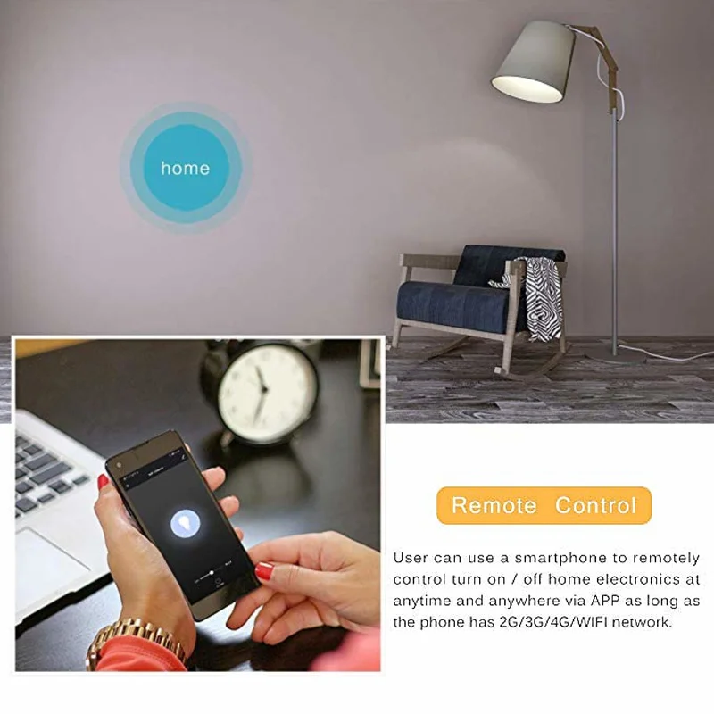 Wi-Fi DIY диммер Голосовое управление выключатели беспроводной пульт