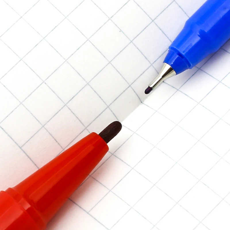 1 шт. японская Подлинная Зебра фото маленькая двойная головка маркер