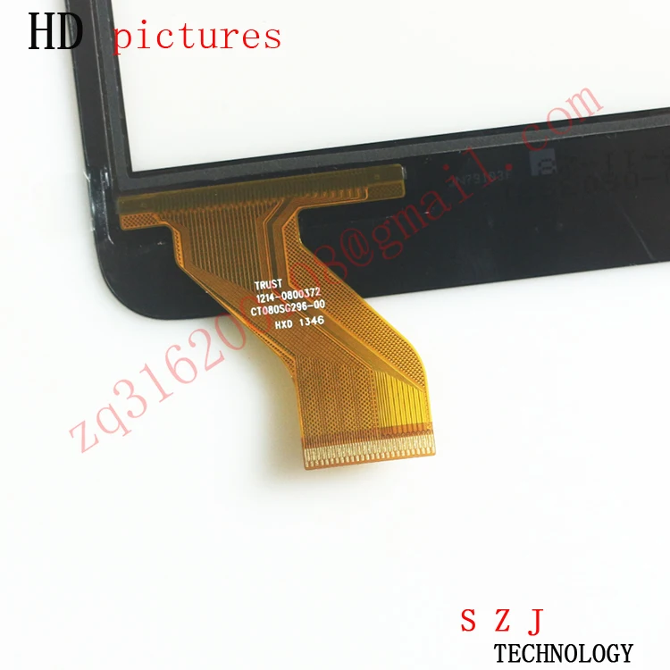 Новый 8 ''дюймовый сенсорный экран дигитайзер доверие 1214-0800372 CT080SG296-00