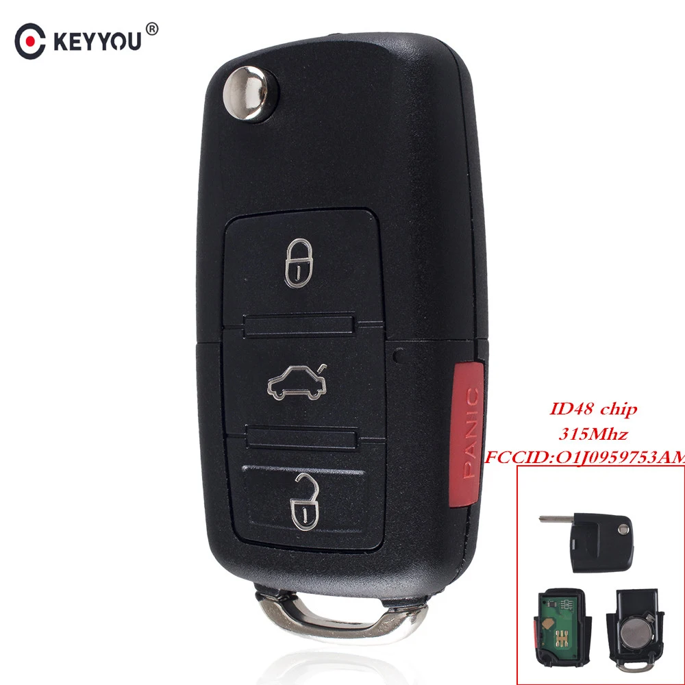 Брелок для VW Volkswagen Beetle CC Golf Jetta Passat GTI Автомобильный Дистанционный ключ передатчик