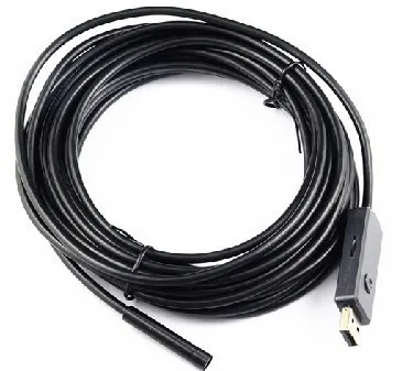 USB камера эндоскоп диаметром 2 м 7 мм 300 0000 пикселей видеонаблюдения|endoscope camera|usb