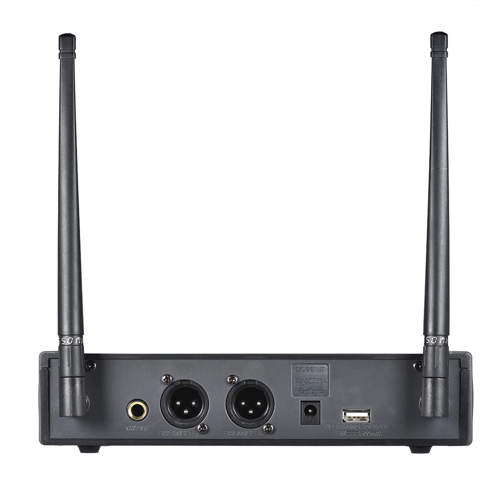 D 332 Профессиональный Двухканальный UHF Цифровой беспроводной ручной микрофон