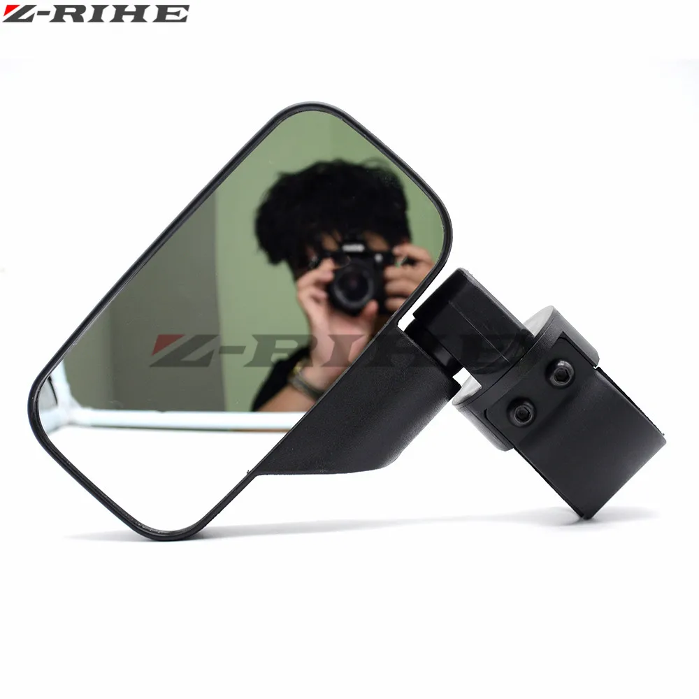 for Polaris RZR XP 4 1000 For Can Am 2"/1.75" Universal Rear View mirror Break-Away Side Mirrors Shock-proof Rubber Pad |