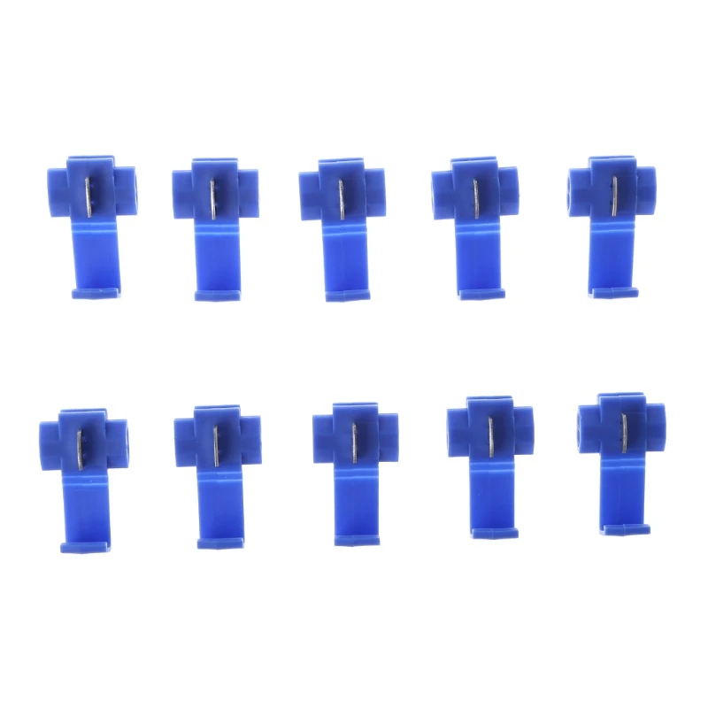 Автомобильные 10 шт. 2 контактный Т образный провод соединители обжимные клеммы